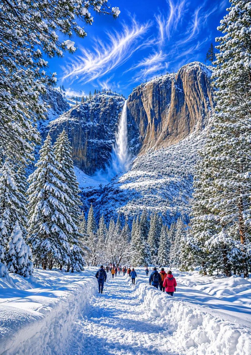artnature56's tweet photo. Yosemite National Park in California 😲😍v https://t.co/xFLPSQR8ic