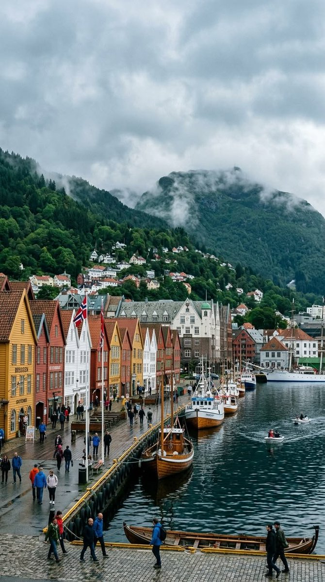 echoesofworld's tweet photo. Bergen, Norway https://t.co/nTdmf86FxA