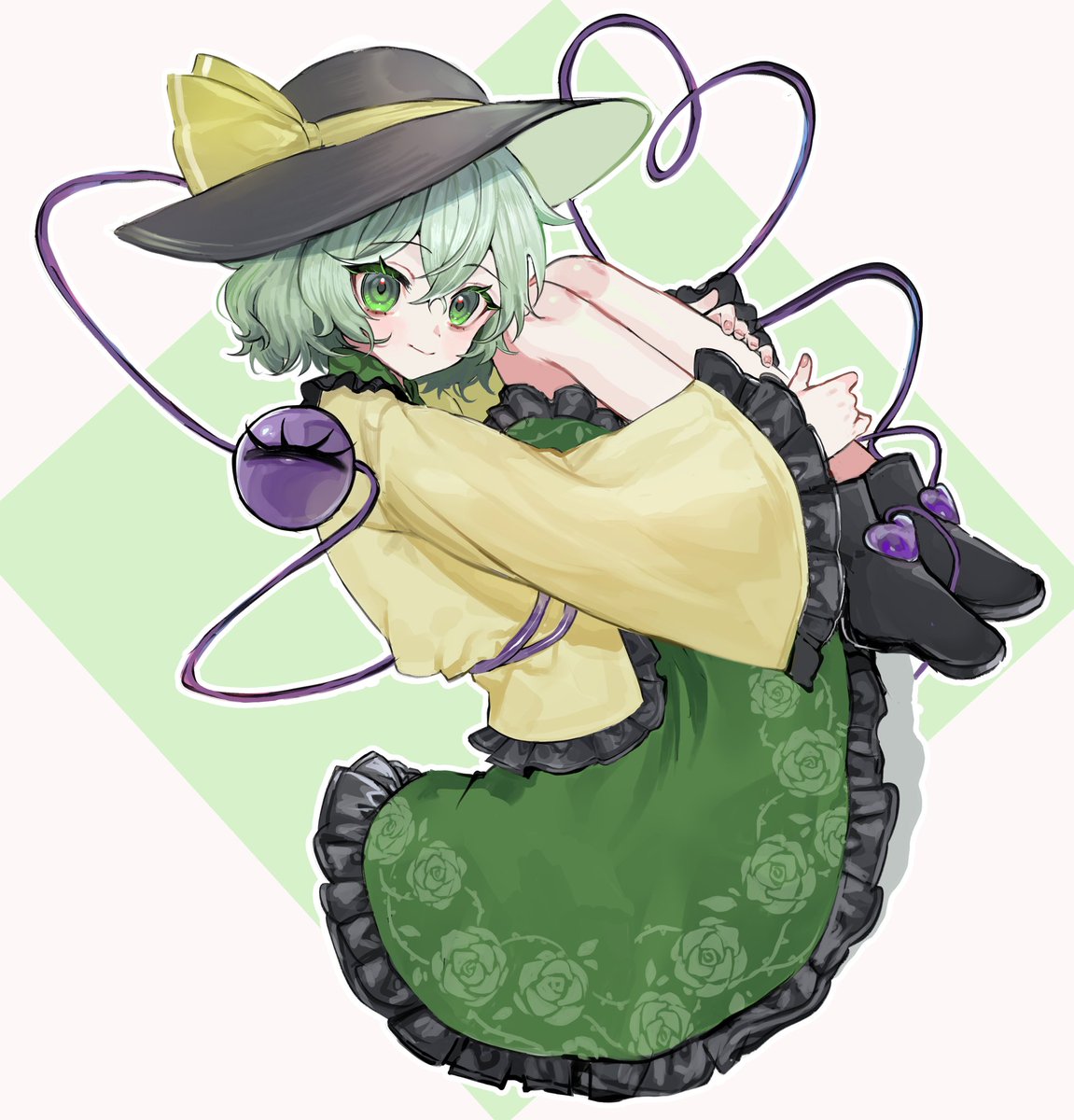 aoringoooorira_'s tweet photo. こいしちゃん💚
#東方Projectㅤㅤㅤㅤ https://t.co/qJTRHyXaEr
