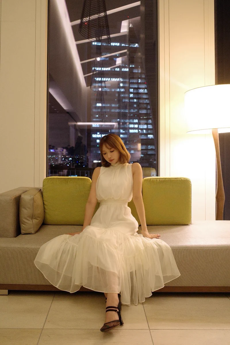 ミストレアス　Sheer Shiny Gather Tiered Dress MISTREASS（ミストレアス） on X: 