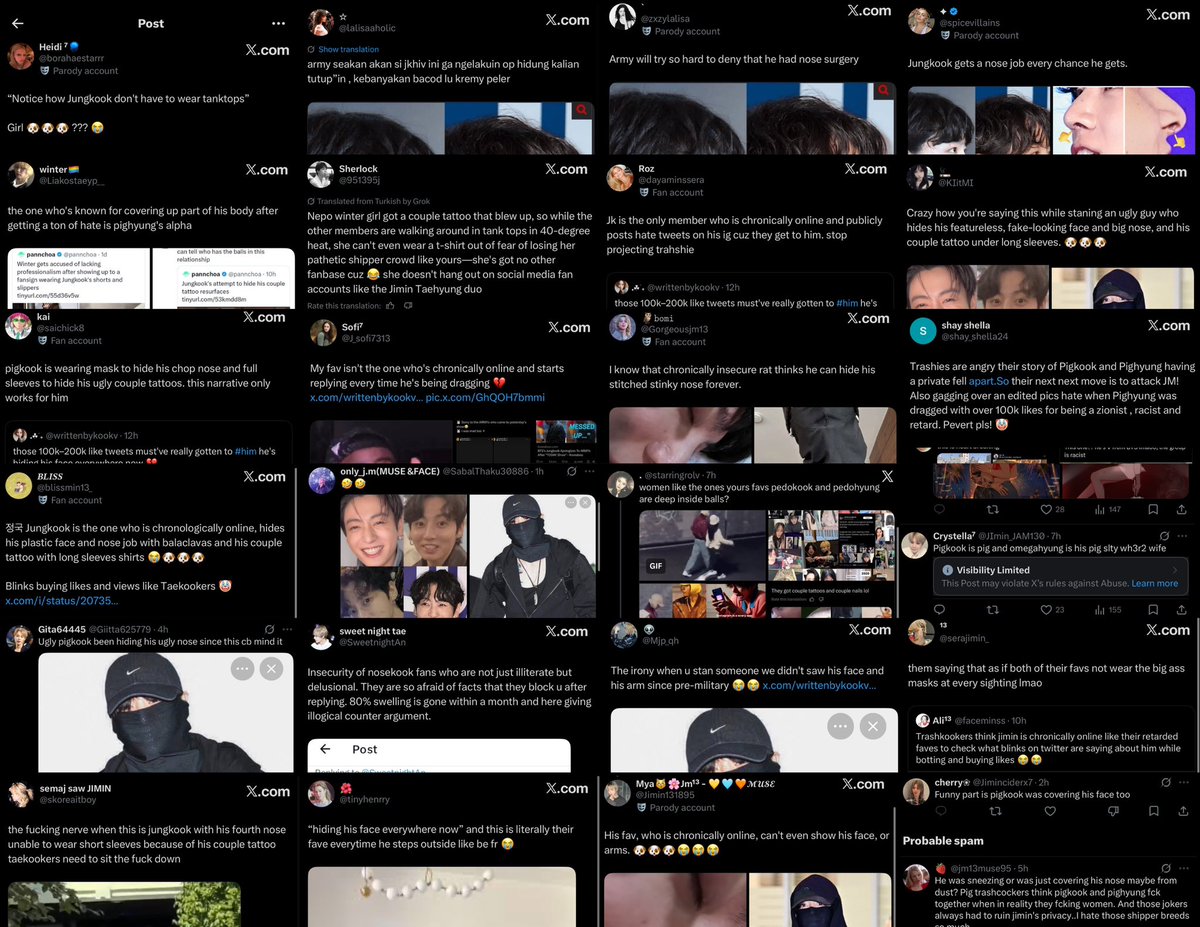 KMREPORTS's tweet photo. Jungkook is receiving an alarming amount of hate from solos because taekookers like https://t.co/RwcqDSLlPH are obsessed on 🐥; they don’t care because it’s only 🐰 who is targeted their supposed “bias”

📌 https://t.co/e2r7hfZtwE 
📌 https://t.co/4Dr88KcxPv https://t.co/srVvCDJ4E5