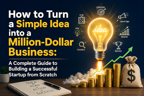 merimo_moh's tweet photo. How to Turn a Simple Idea into a Million-Dollar Business:
A Complete Guide to Building a Successful Startup from Scratch
https://t.co/vTbGAiJXvk
#Successfulbusinessideas #Smallbusinesssuccess #Businessgrowthstrategies https://t.co/ZDmcikq0ij