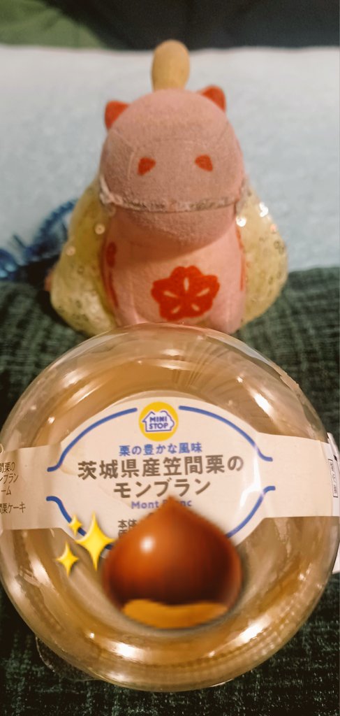 aomichi1975's tweet photo. だーりん出張ちゅ
🤫✨✨背徳のコンビニ弁当
あーーーん
ど💕💕
デザートっっ🌰🍰✨✨
#ひとり飯 #ひとりご飯
#夜ごはん #夕ごはん
#おうちごはん
#コンビニ弁当🍱
#ミニストップ #MINISTOP
#茨城県産笠間栗のモンブラン
#モンブランケーキが好き🌰♥️
#ぬい活 https://t.co/Lhdxx4QcqS