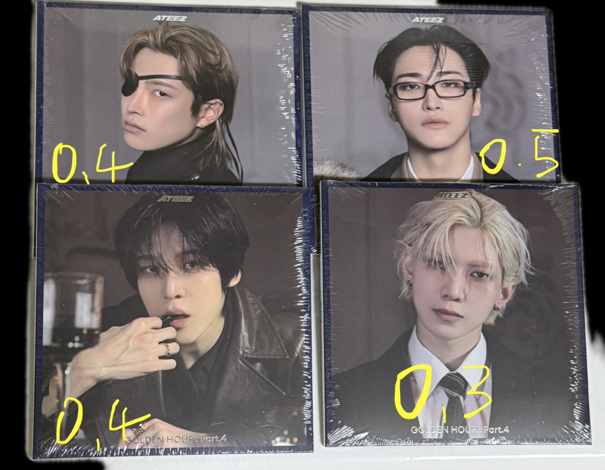 qr_diary's tweet photo. 에이티즈 GOLDEN HOUR : Part.4 미개봉 현물 디지팩 앨범 판매 양도

1ea 3000~5000won (0.5이상 거래 가능)
1set 22000won

💌 https://t.co/qw0dDFqe6A

ATEEZ 홍중 성화 윤호 여상 산이 민기 우영 종호 Adrenaline 대면 unopened album wts sell photobook pocaalbum digipack 골든아워 on hand https://t.co/fSMQ3gkuHd