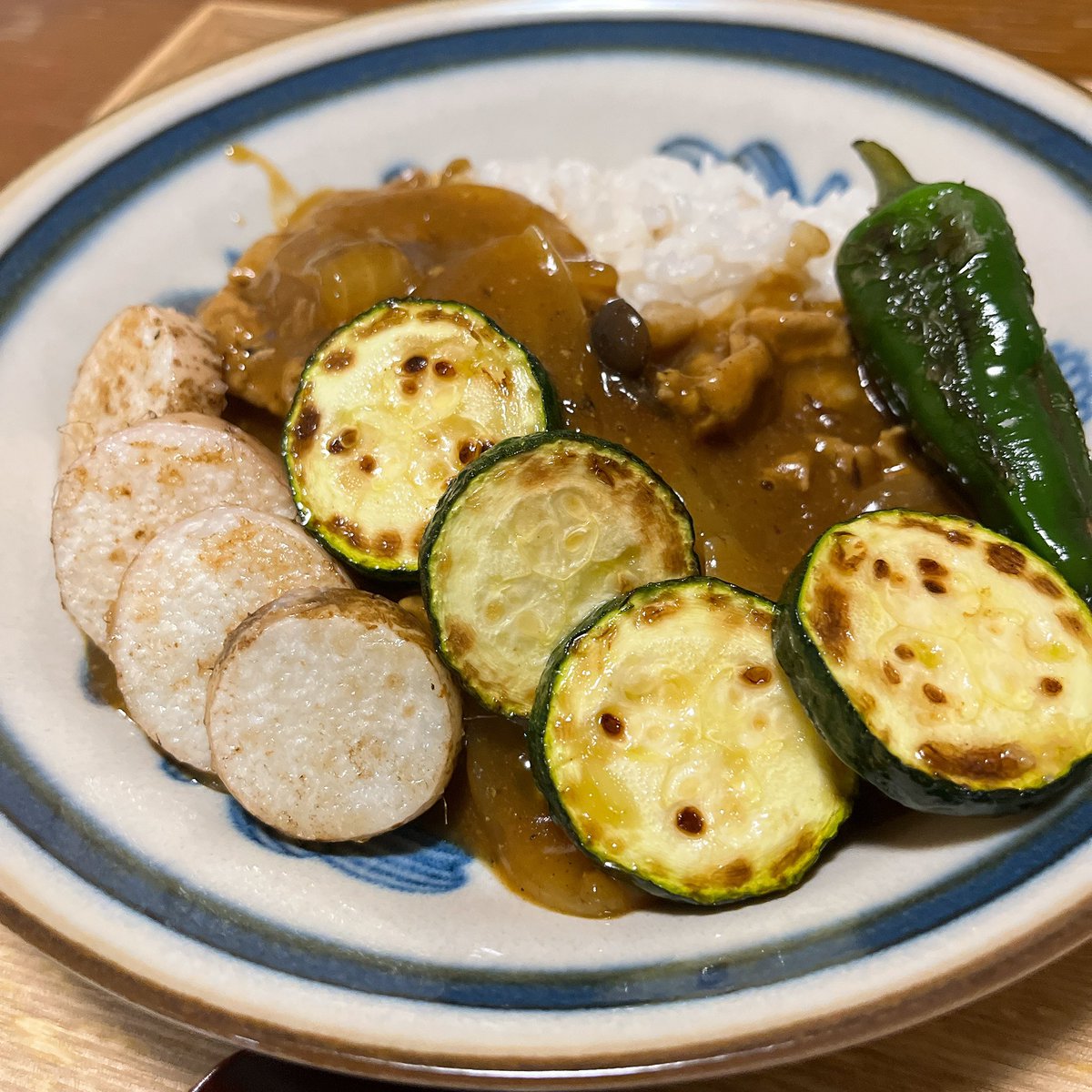 luv_talo's tweet photo. 今日は和風だし香るカレー🍛 https://t.co/UI01RQtj5d