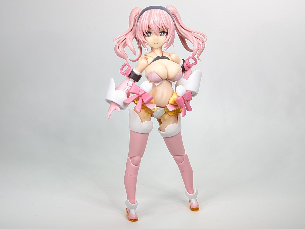 taokakameo's tweet photo. うちの淫メスガキデバイスわりとまとまってきた。
胸パーツの青を塗り替えて色味を統一しつつ、フェイスパーツを少し弄って焦り顔を作成。 https://t.co/qPUPdfYPUO