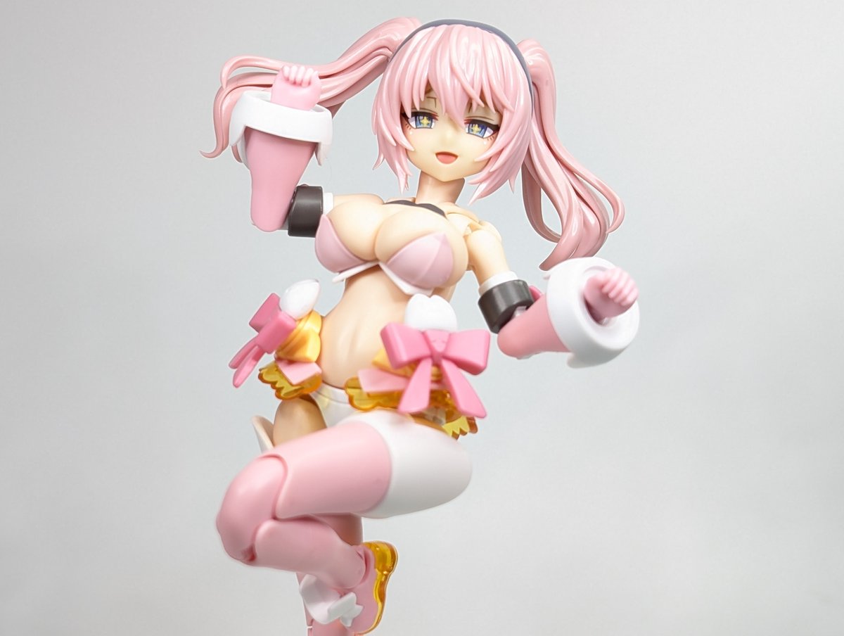 taokakameo's tweet photo. うちの淫メスガキデバイスわりとまとまってきた。
胸パーツの青を塗り替えて色味を統一しつつ、フェイスパーツを少し弄って焦り顔を作成。 https://t.co/qPUPdfYPUO