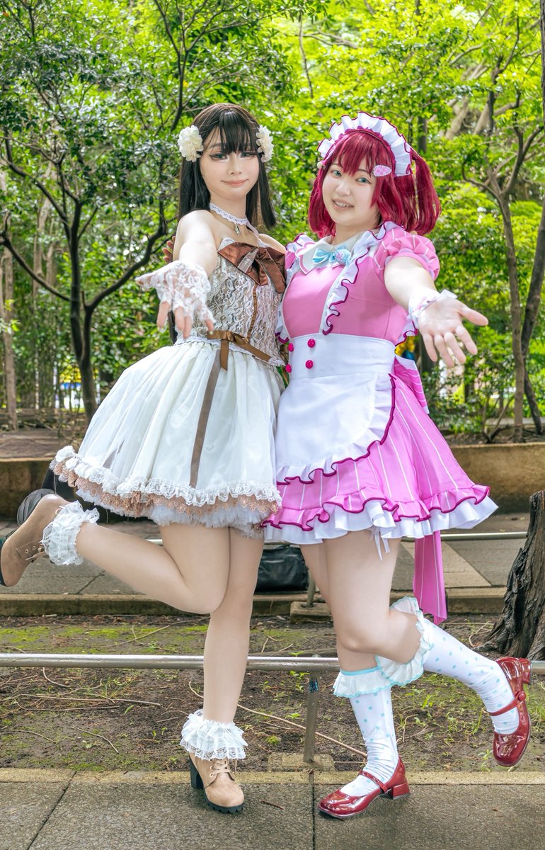 onemi1219's tweet photo. ⚠Cosplay⚠

ラブライブ！サンシャイン！！
黒澤ダイヤ＆黒澤ルビィ

📸@I4yx1Known 

#アコスタ池袋ㅤㅤㅤㅤㅤㅤ https://t.co/5ZqPE3P1WT