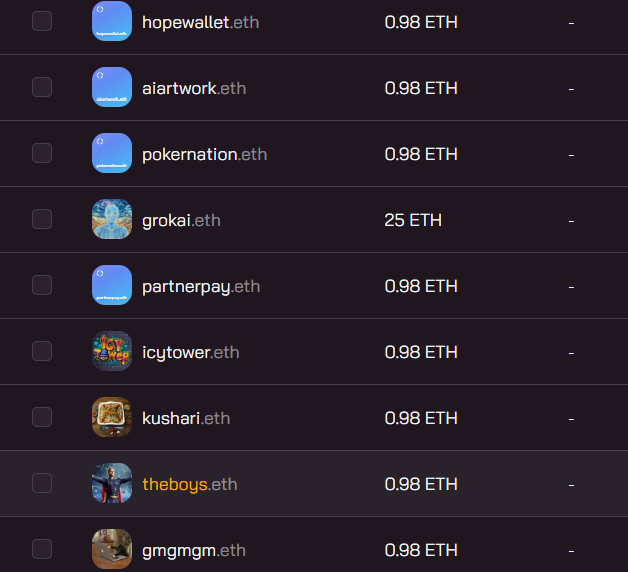 aetheravalanche's tweet photo. GM
I have bunch of good .ETH #ENS Names
GMGMGM.eth
GrokAI
Aiarts
Aiartwork
Aigene
Aigenesis
Icytower
ElMStreet
Renfield
TheBoys
HopeWallet
HopeCoin
HopeCard
$HOPE
$VERSE
XHamsters
XPire
Pittance
Merriam
Icytower
DandaDan and more
Opening to all offers #ensdomains #ensvision #ETH https://t.co/8LUQFyh6Aa