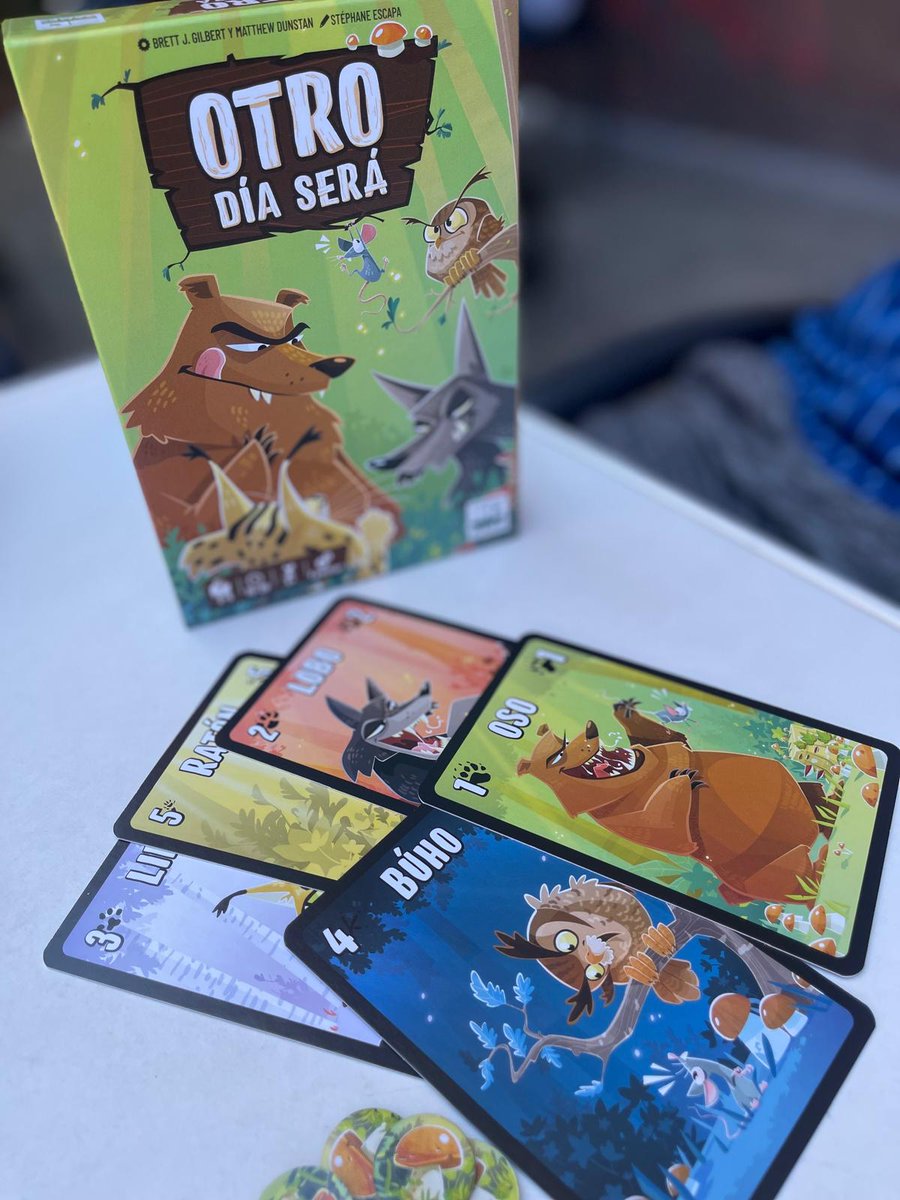 _Owen_Rules_'s tweet photo. Divertidísimo jugar este #OtroDíaSerá de @PlaySDGames en una terracita mientras tomas algo y comes unas rabas.
Faroleo, piques y risas con unas ilustraciones súper molonas
#OwenRules #JuegosdeMesa https://t.co/QWttH8NTCP