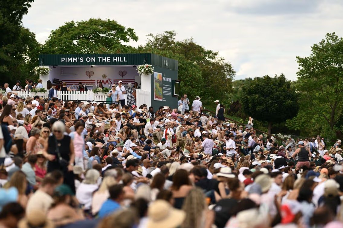 molmutius's tweet photo. SCANDAL!

About 345,00 glasses of Pimm's will be consumed at Wimbledon this year! A classic English tradition?

NO! They are NOT drinking the same drink as when Fred Perry won the championship. All major British lemonade brands now contain disgusting sweeteners!

#WeWantProperPop https://t.co/8WVOz0F60Q