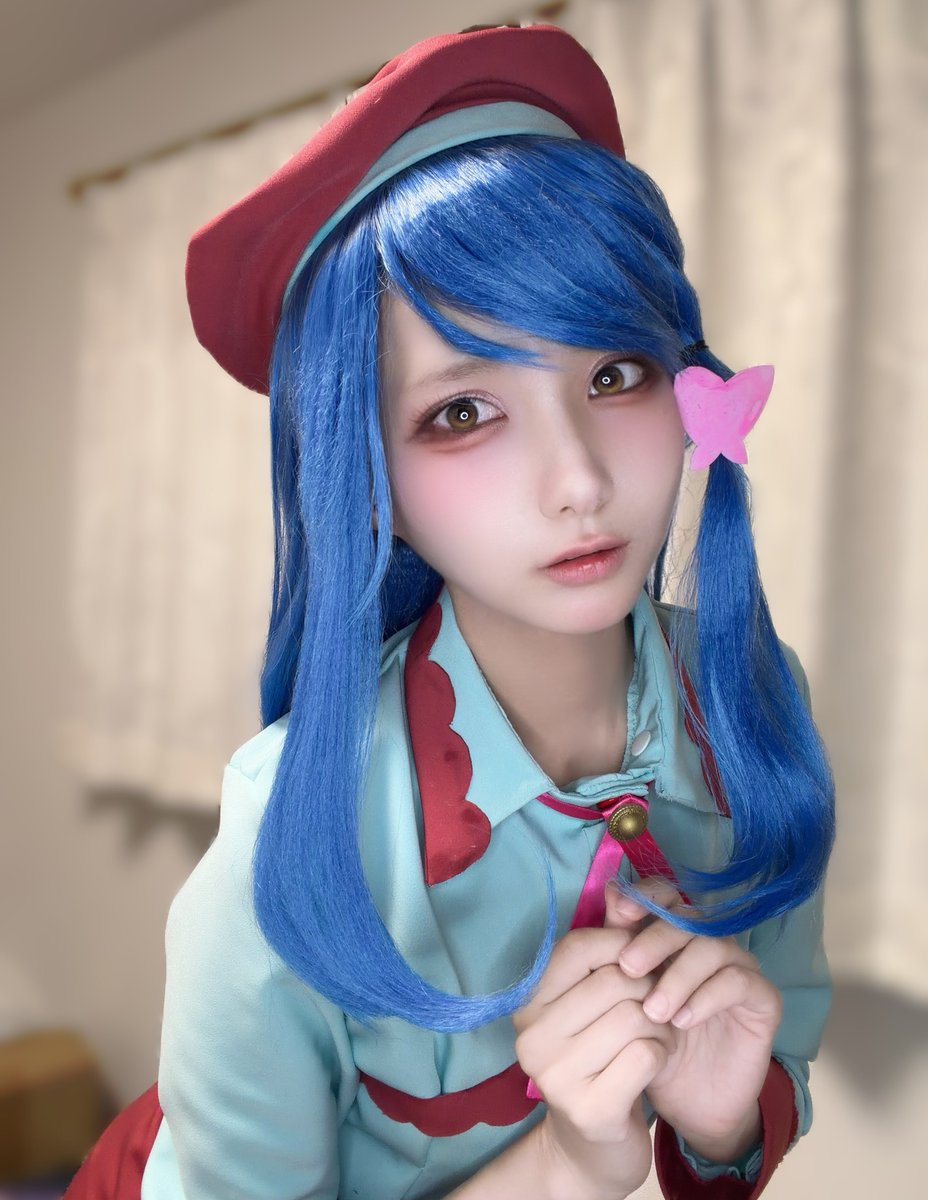 MMiooooTEN's tweet photo. 帆羽くれあちゃんの衣装完成しました🦋！！！ https://t.co/aX4DfzNWmL