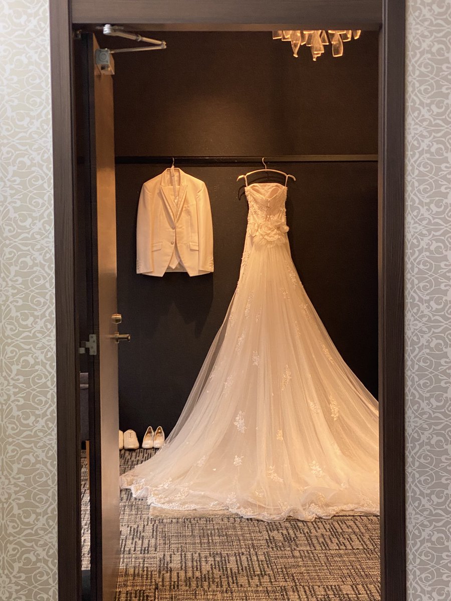 kyou168's tweet photo. 結婚式を無事終えて来ました✨️

めちゃくちゃ良い式じゃった🤗 https://t.co/r248zHJeaQ