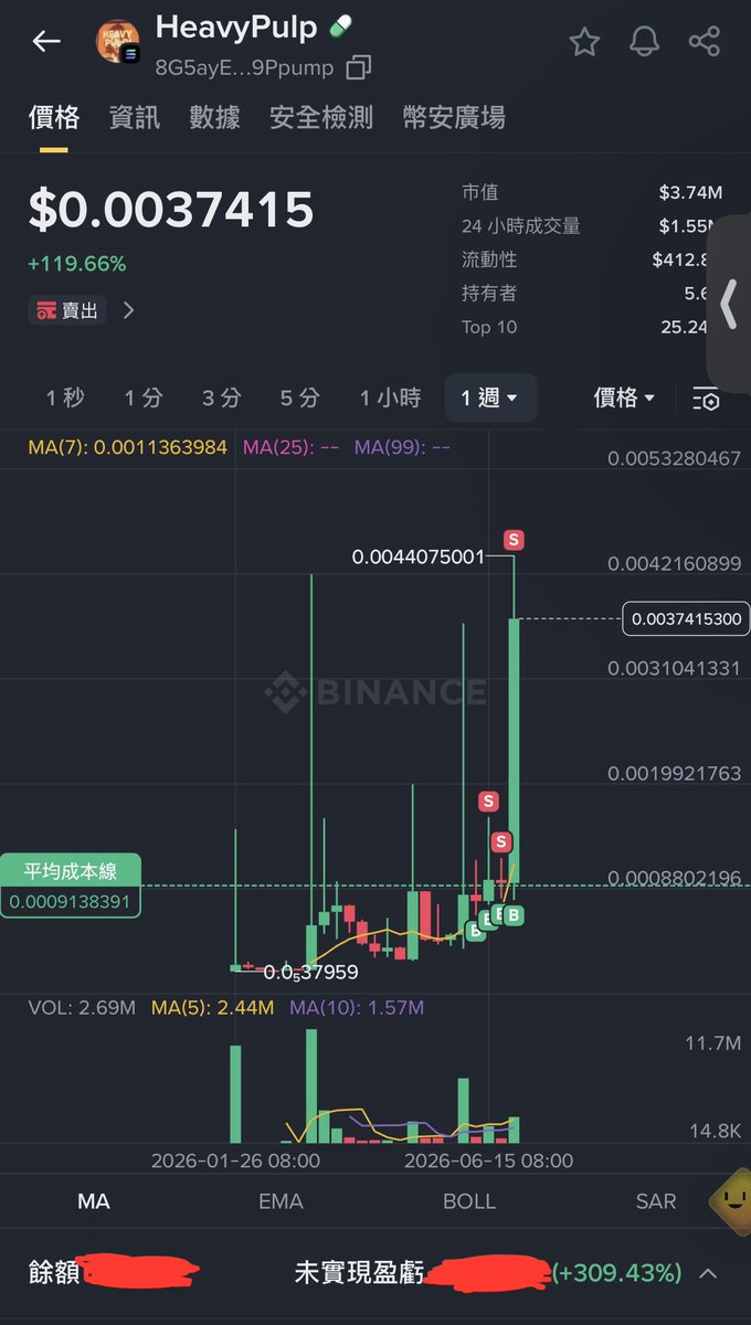 Bsw818's tweet photo. to the moon！！！ $HeavyPulp 
@heavypulp https://t.co/8Mu0n15aDj