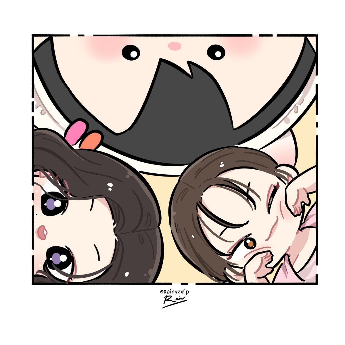 Rainyzxfp's tweet photo. ความน่ารักล้นเฟรมเบย 🧡💜💛

#EmiBonnieAny
#ครอบครัวสระอี้ https://t.co/DjMPHNRft0