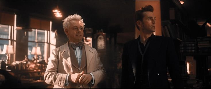 _drlecter's tweet photo. aziracrow with aziraphale always being on the brightest side come back to me https://t.co/OUY1xVGrbx