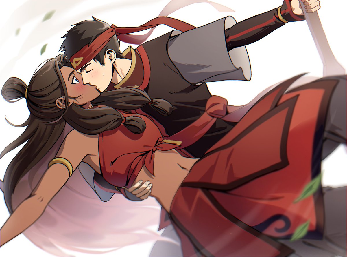 My_thony_'s tweet photo. I want to see adult kataang wearing this outfits again
#atla #kataang #aang #katara https://t.co/a2p0WASook
