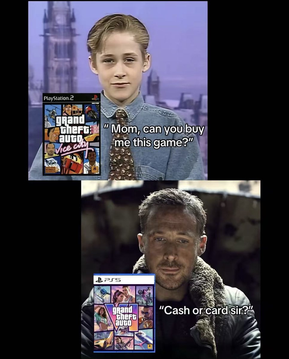 StephenRabbit's tweet photo. Same franchise. Different economy. Different trauma.🥲 https://t.co/VPETQ8TW2d