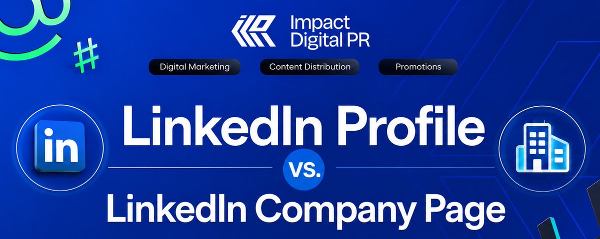 Impactdigitalpr's tweet photo. LinkedIn Profile vs. LinkedIn Company Page: We Learned This the Hard Way ☺️  

If you're New on LinkedIn just like Us, you will definitely learn from this, read to the end. 

We made the same mistake. Read More: https://t.co/Di92zWkBeX https://t.co/AwliRKNdqz