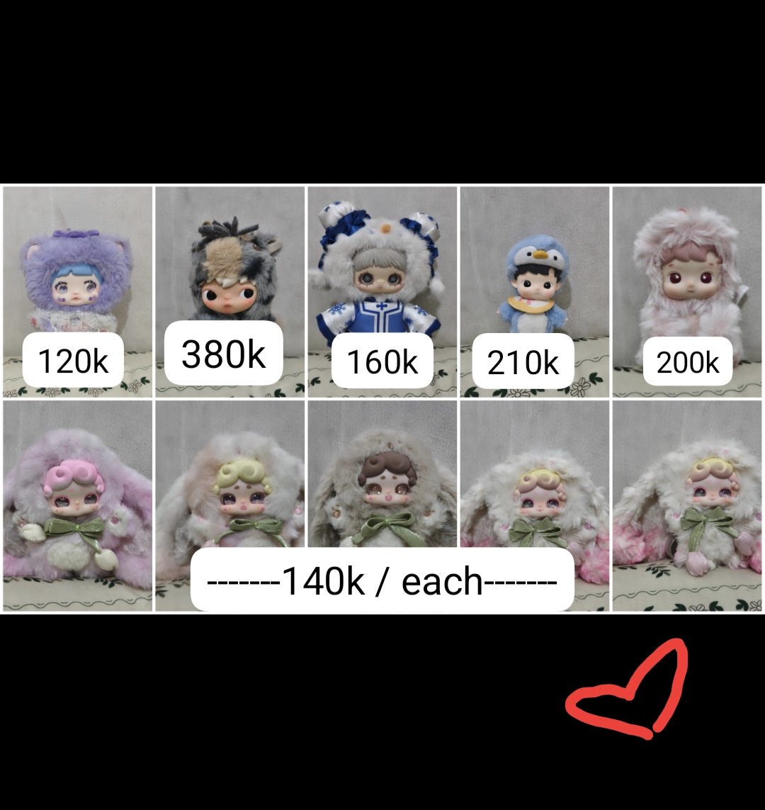 Mus_daa's tweet photo. @eyesolemon Kak aku ada nih lengkap bnfc 
Siapa tau berminat kak^^ https://t.co/rLZg7oHFpo