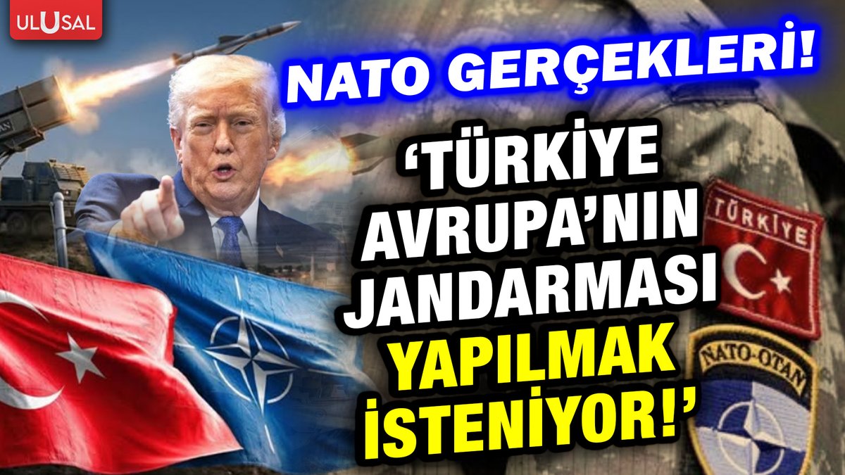 ulusalkanal's tweet photo. ✅NATO'nun karanlık Türkiye planı! | "Avrupa'nın jandarması yapmak istiyorlar!" Av. Nuriye Kadan (@nuriyekadan) anlattı.

🟢https://t.co/OKVgcOEKcq https://t.co/wdGU1qYLXX