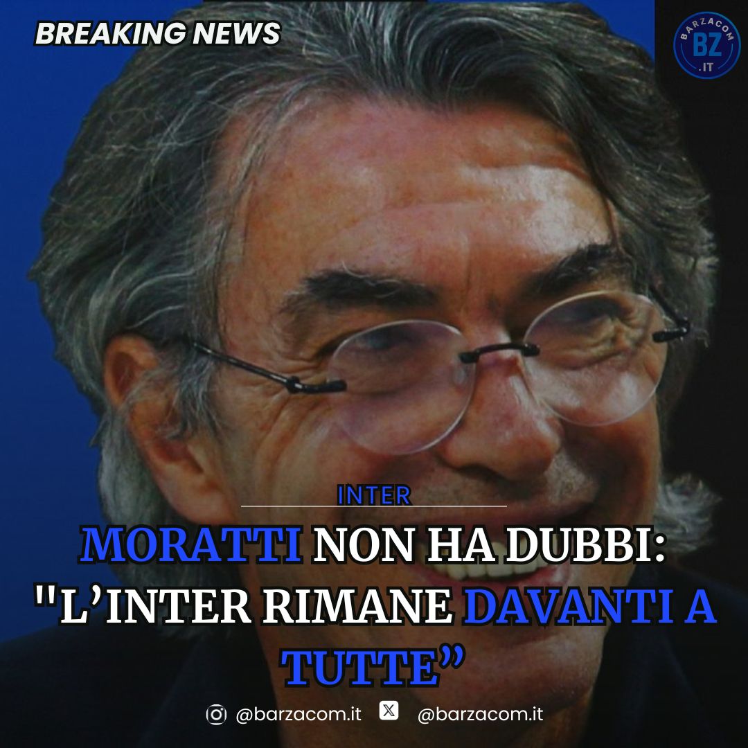 barzacom_'s tweet photo. Massimo #Moratti è tornato a parlare di #Inter esprimendo massima fiducia in #Marotta e #Chivu
👉 https://t.co/zYyF79ys6K
Tutti i dettagli su https://t.co/xQtEQ4fDxU
Entra nel gruppo Telegram: https://t.co/43OUBYQ3HK 📲 https://t.co/hYy9cfDi9q