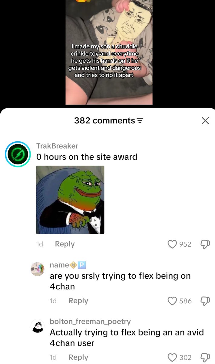 ascendedslicer's tweet photo. >Aw hell nawww is bro one of those edgy 4chan incels https://t.co/MLeAaw6f2B
