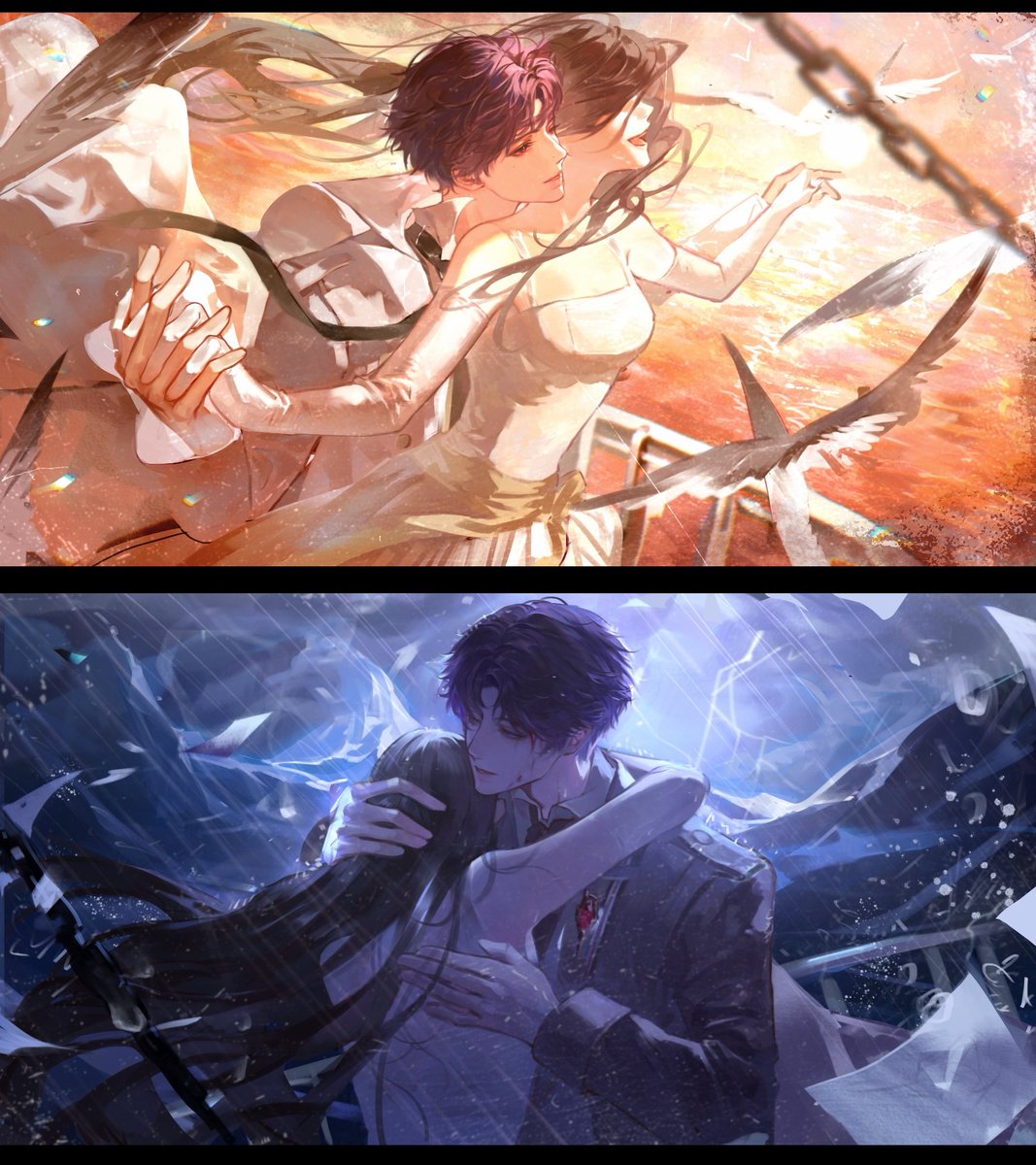 fish003006's tweet photo. #恋与深空祁煜 #ホムラ
#恋と深空 #LoveandDeepspace #Rafayel #祁煜 #同人绘画
我心永恒 https://t.co/xJ2TggW9hr
