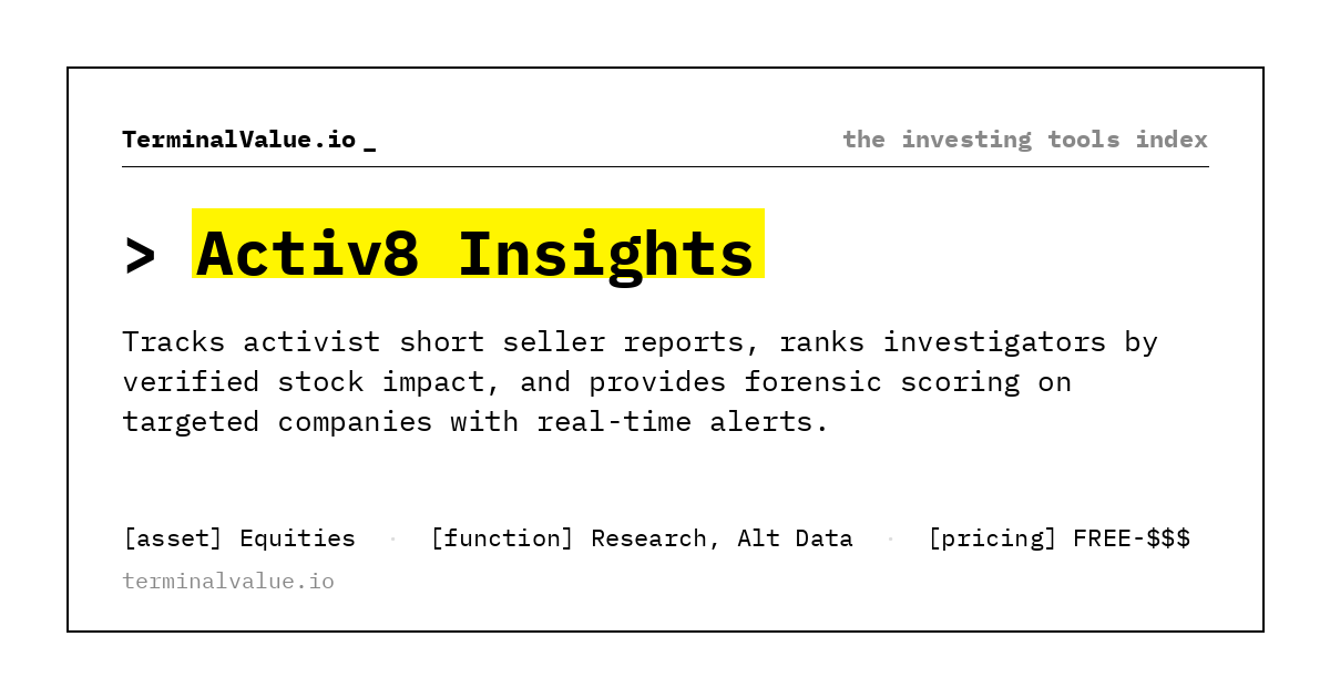 Terminalvalue_1's tweet photo. Added!

https://t.co/quWZfinG8k @activ8insights https://t.co/RyGWYZuDY6