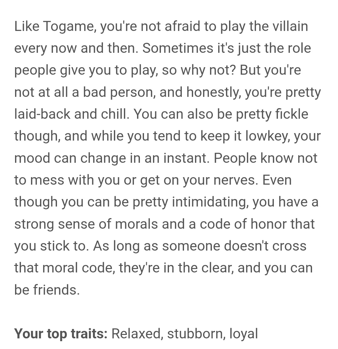 weewo_cm's tweet photo. Did a which wb character are you on wikihow since there wasn't any s3 news and got togame 😋😋😋 https://t.co/zuRn3qN8d2