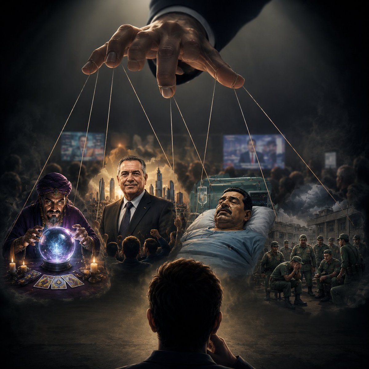 EnriqueVasquez's tweet photo. Más de veinte años. El mismo libreto. Los mismos personajes. El mismo orden, porque ni lo disimulan. Y todavía hay venezolanos que se lo creen. Eso genera en mi una mezcla de vergüenza con tristeza.

Cada vez que el régimen chavista atraviesa una crisis, y obviamente, en este momento, al igual que el país entero, el régimen está en una crisis importante, aparece el mismo show, con una puntualidad que ya debería darnos vergüenza colectiva. Tan predecible que ya se puede anunciar la cartelera con días de anticipación.

Primero llegan los brujos, espiritistas, santeros, tarotistas y videntes en redes sociales anunciando que las cartas, los astros o los espíritus les revelaron que el fin del chavismo está cerca. Que ahora sí. Que lo vieron clarito. Llevan dos décadas viéndolo clarito y ahí siguen, leyendo el futuro de un régimen que les ha sobrevivido a todas las predicciones.

Después aparecen los expertos: economistas, encuestadores, politólogos, analistas con fuentes reservadas. Todos con la misma revelación de siempre: que Lorenzo Mendoza será el candidato, que esta vez sí viene Lorenzo Mendoza. El pobre hombre lleva veinte años siendo presidenciable sin haber dicho jamás que quiere ser presidente. Debe ser la candidatura más larga y menos voluntaria de la historia política mundial.

Acto seguido, los mismos de antes o unos nuevos con mejores fuentes todavía, llegan con el notición: alguien importante del régimen está gravísimo de salud. Que es cuestión de horas. Que ya no pasa de esta semana. Ya han matado y resucitado a los mismos personajes tantas veces que si fuera verdad la mitad de lo reportado, el chavismo gobernaría desde la ultratumba.

Y falta el cuarto acto, que todavía no ha llegado pero que viene pronto, porque siempre llega: el malestar en los cuarteles. El alzamiento que está casi listo. Los militares que ahora sí se cansaron. Denle unos días y verán aparecer las fuentes castrenses de siempre anunciando el movimiento que nunca se mueve.

Lo verdaderamente increíble no es el libreto, que ya sabemos de memoria. Es que todavía hay gente que se lo cree. Gente que comparte, difunde y celebra estas matrices de opinión fabricadas con un propósito muy claro: desviar la atención, gastar la esperanza, mantener a la gente esperando un desenlace mágico que nunca llega mientras lo que de verdad importa pasa desapercibido.

Cuando aparezca el brujo, el experto anunciando que Lorenzo está siendo apoyado por los gringos para ser el presidente tecnocrático, que digan que Delcy o Diosdado están con una enfermedad terminal o una crisis de nervios que le dan pocas horas para que renuncie y luego lo del cuartel alzado, no es información. Es el mismo show de siempre, en cartelera desde hace veinte años. Las funciones son gratis porque el precio lo pagas tú con tu atención y con tu esperanza.