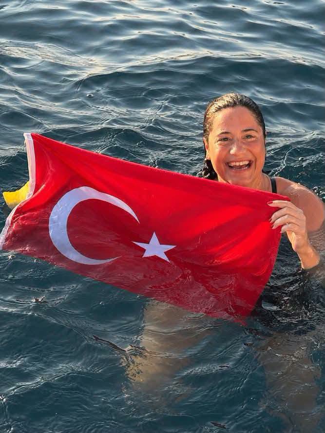 aysel57s's tweet photo. 25 yaşındaki açık su yüzücüsü Aysu Türkoğlu, dünyanın en prestijli açık su yüzme serisi Ocean's Seven'ın 
6. ayağı olan Tsugaru Kanalı'nı 13 saat 44 dakikada geçti ve bu başarıya ulaşan en genç Türk sporcu unvanını kazandı. 
HEDEF
 Cebelitarık Boğazı https://t.co/HOHDQtiOZJ