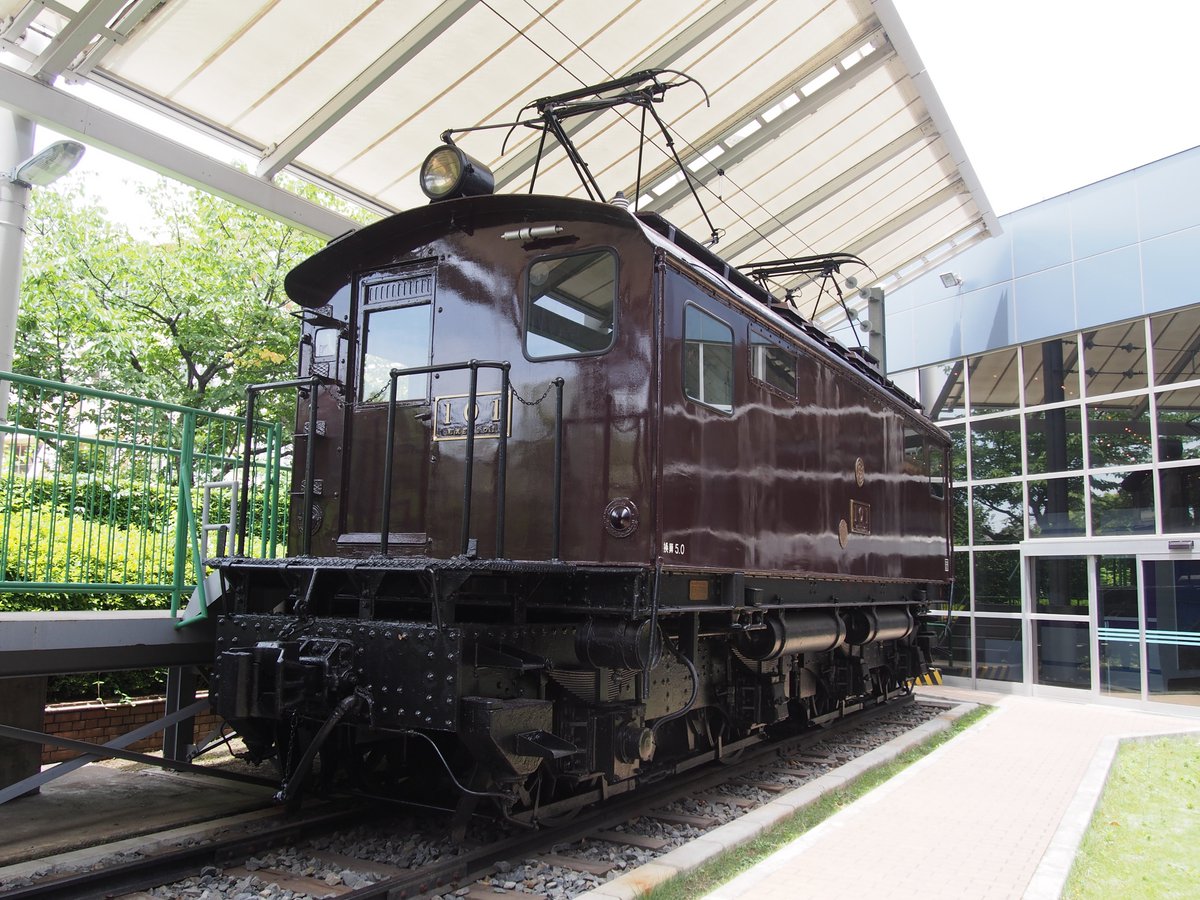 RailTaku's tweet photo. 今回は見られなかったED101。
以前鉄道誌に東武博物館開館時に戻したかったが、近江鉄道もいずれ博物館を作る構想があるため叶わなかったと書かれていました。

その時は近江鉄道ミュージアムはありませんでしたが、のちに開館･展示。
閉鎖でどうなるか心配でしたが、里帰りできてよかったですね。 https://t.co/3J4h5g9Tvs