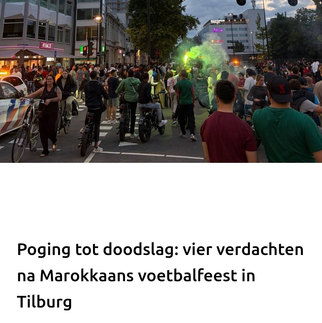 Vier verdachten aangehouden voor poging doodslag in Tilburg