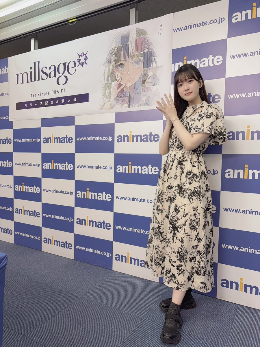 Ria_Yakushiji's tweet photo. 🫧ーーーーーーーーー🫧

お渡し会inアニメイト広島様（@animatehirosima ）

🫧ーーーーーーーーー🫧

1.2部共に無事終了いたしました！

初広島〜！🍁
皆様とても暖かく迎えて下さり、ボードや色紙を何度も眺めては幸せな気持ちになっていました💐

お忙しい中会場に足を運んでいただき、優しい言葉を沢山掛けて下さり本当にありがとうございました ;  ; ✨

今日いただいた言葉と気持ちを思い出しながら、また次に向かって頑張ります❕

#バンドリ #アワーノーツ
#millsage