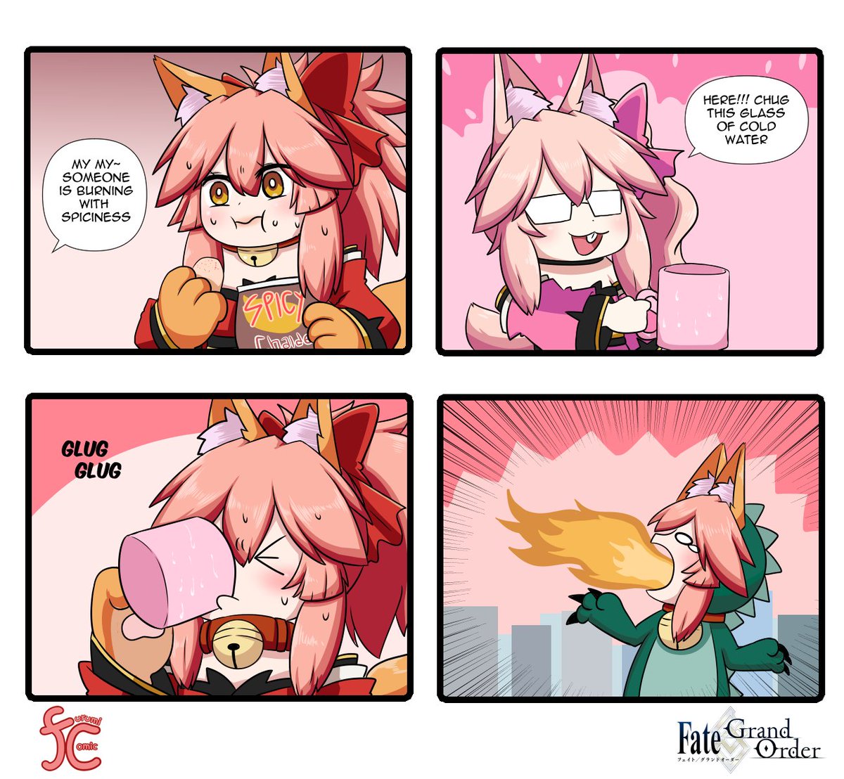 Furumi92's tweet photo. A Spicy cold water
#FGO #FateGO #タマモキャット https://t.co/uivGWbjWDq