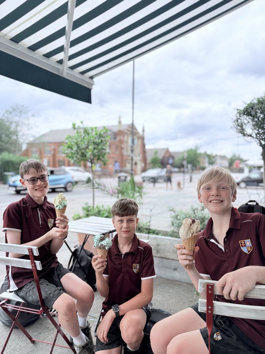 STMComp's tweet photo. Our Year 8’s enjoyed their reward trip to Bubbles &amp; Gelato last week—lots of ice cream, lots of smiles, and a well-deserved treat! Well done to all those involved, for their continued hard work and positive attitude this year! #TheSTMWay #DoYourBest #SweetTreats 😃🍦 https://t.co/YplWOxt5JD