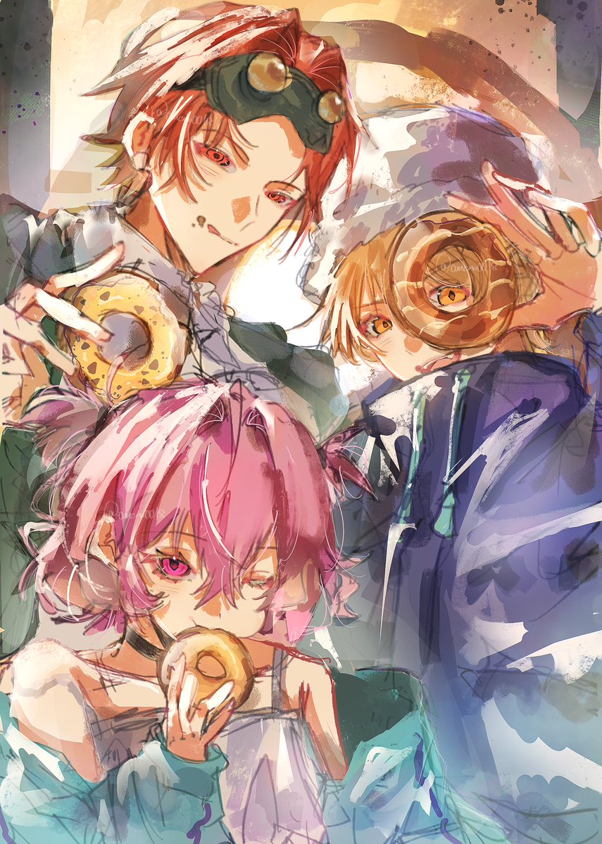 ameno0018's tweet photo. ドーナツホール🍩
#あなめ絵 https://t.co/Jwadox1DAG