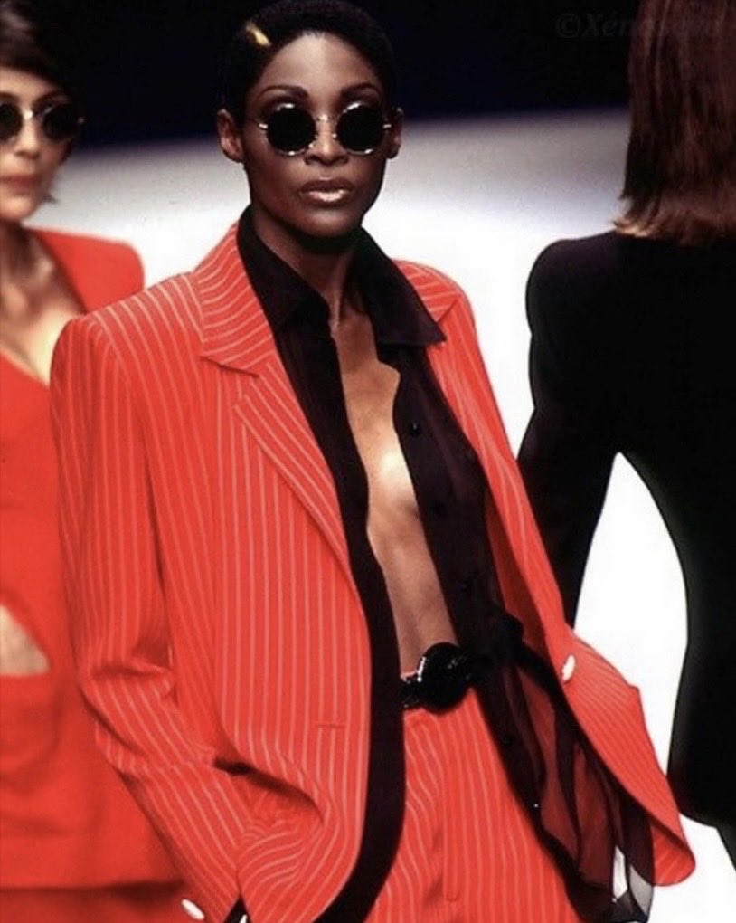 RoshumbaW's tweet photo. Dreams do come true.  Seeing The Ebony Fashion Fair in my teens fueled my desire to become a top runway model. @book_supreme @iampatcleveland #ebonyfashionfair #eunicewjohnson https://t.co/ZQFlVAJMaA