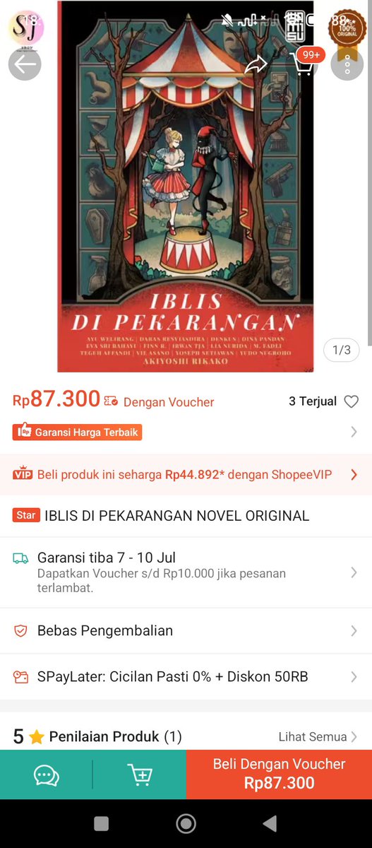 leejrnoo's tweet photo. @stellakimonly izin ikut giveawaynya ya kak. aku pengen banget dapet buku Iblis di Pekarangan karena sebelumnya suka banget sama karya-karya akiyoshi rikako (holy mother, imprisonment, girls in the dark, &amp; silence) aku jadi penasaran banget sama karya terbaru beliau ini. bismillah. https://t.co/YCPyybC8Jd