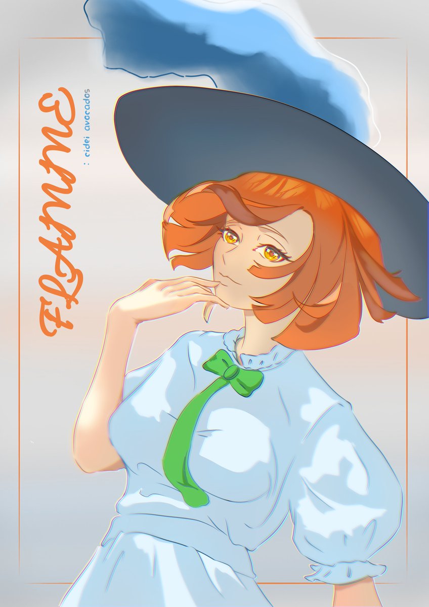 Cidei_Anims's tweet photo. [   ファンアート第一弾   ]
say hello to flamme, my moot's OC
#fanart #digitalart #ibispaint https://t.co/qJo7g8XUra
