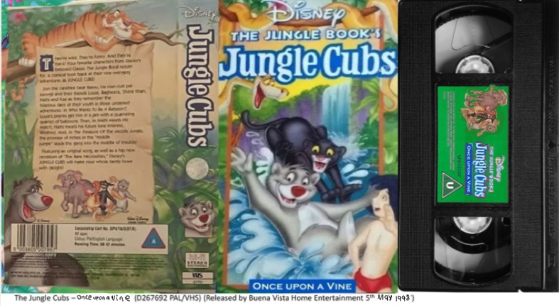 CorbettHobby's tweet photo. The jungle cubs - once upon a Vine UK VHS https://t.co/LliGx7nEvI