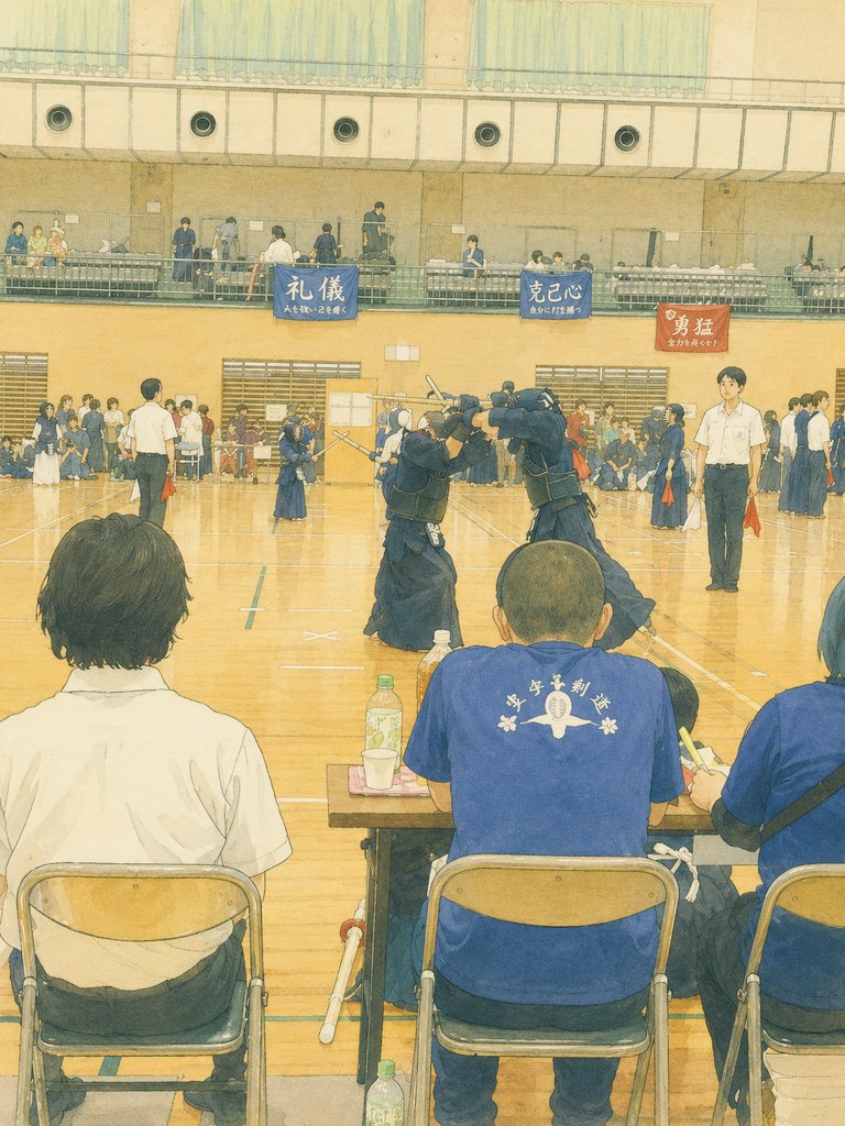 Takeken40's tweet photo. 本日は誠にありがとうございました。

子どもたちの試合では、一本を取り合い最後まで諦めない熱い攻防戦が繰り広げられ、真剣な姿に心を打たれました。
また、二刀や上段の先生方による試合は迫力満点。普段見ることのできない技や駆け引きに、会場も大いに盛り上がりました。

一日お疲れ様でした!! https://t.co/KiyiEnktoX