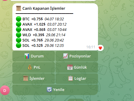 jackyjoeeth's tweet photo. ilgilenenler için elimde trading AI agent var, sürekli kendi kendini eğitiyor ve gelişiyor.

quantum trading, ve tüm trading stratejilerine hakim

yaklaşık 1 aydır geliştirme aşamasındaydım, 5 dolar ile başladım ve bugün 11$ bakiyeye geldi 3-4 gün içerisinde devamı yorumda https://t.co/02pZJMhKNr