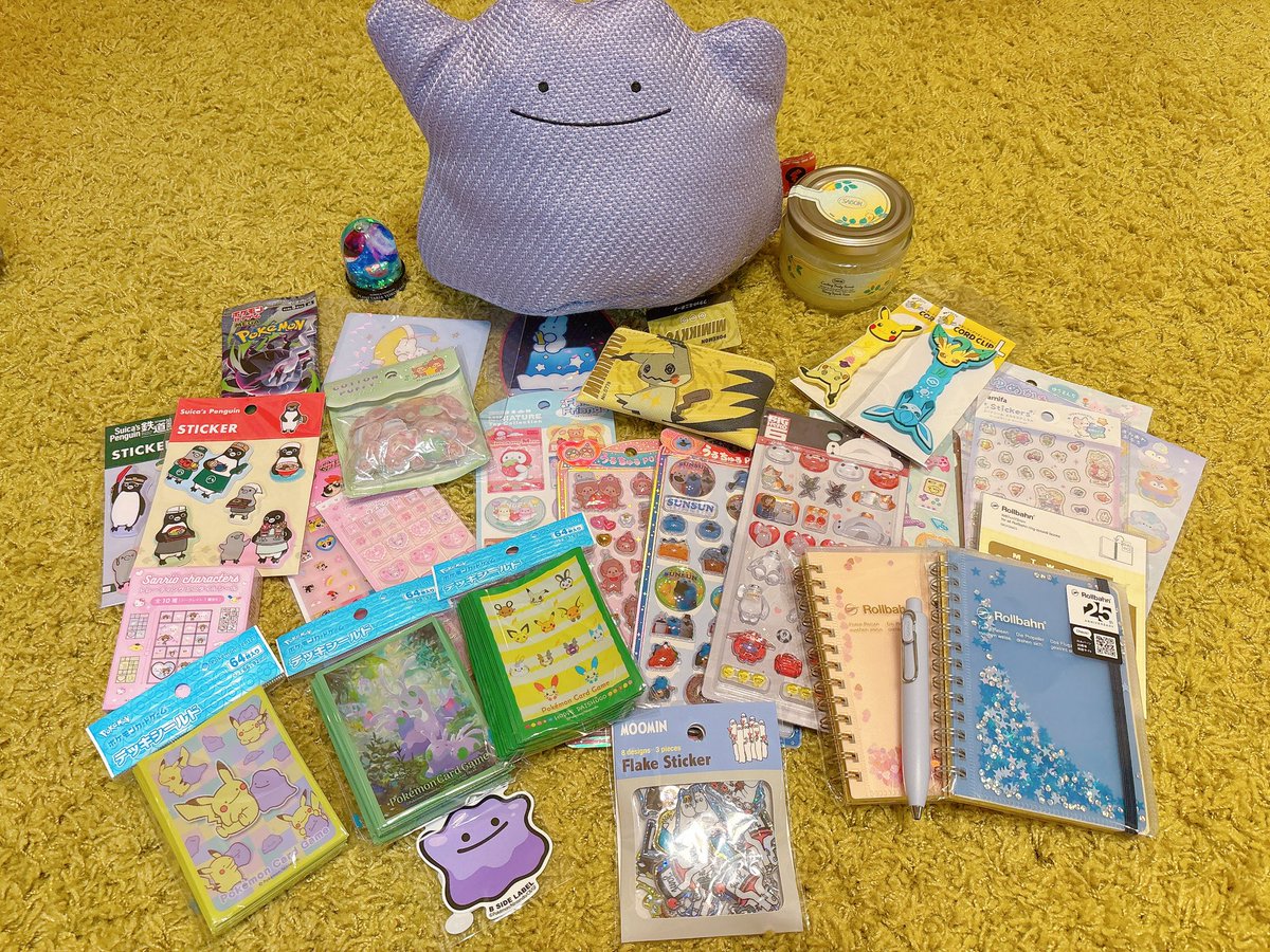 本日の戦利品⸜( ´ ꒳ ` )⸝