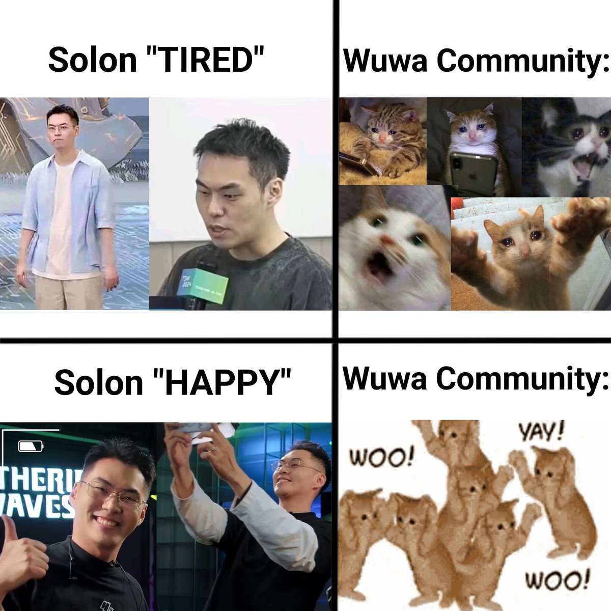 Inferno_s_s's tweet photo. Do any other gacha communities treat their CEOs like this??

"Wuwa community in a nutshell" https://t.co/BJW5nZolhn