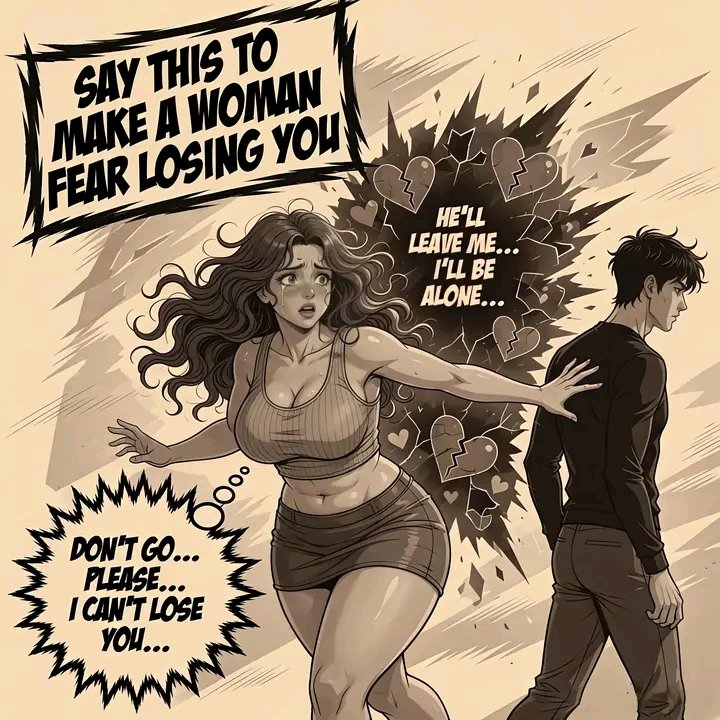 M0dern_Maverick's tweet photo. Say This to Make a Woman Fear Losing You https://t.co/EUKnnpLRhj