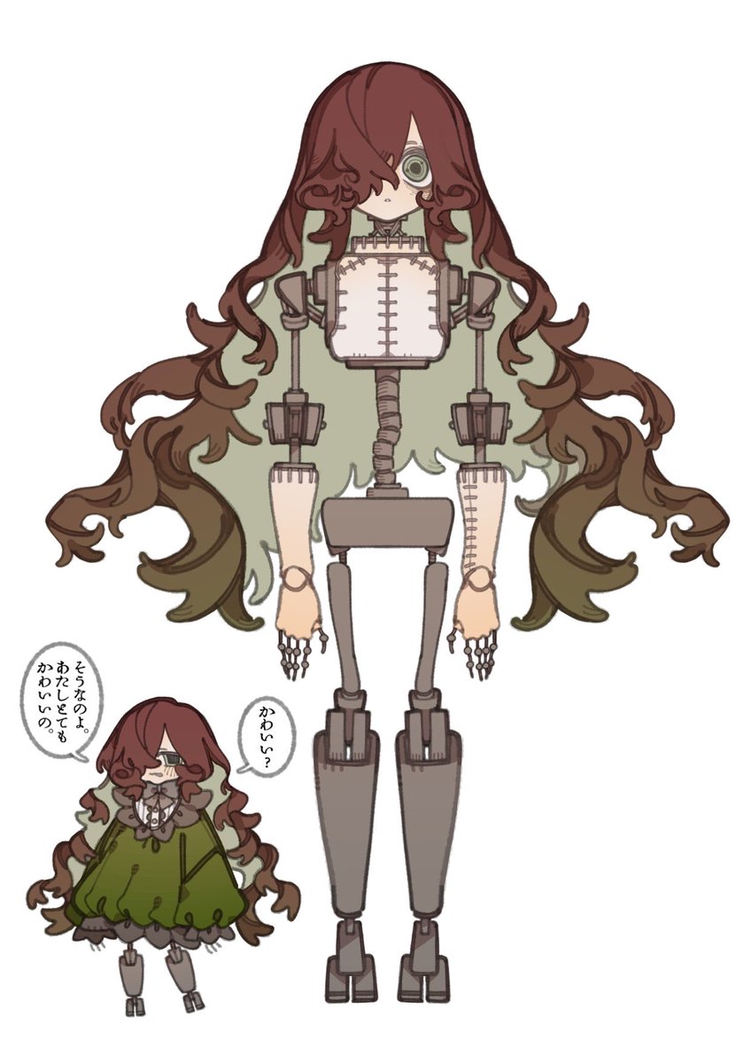 ef_8686's tweet photo. サイボーグちゃん。 https://t.co/0yJOJFHUE5