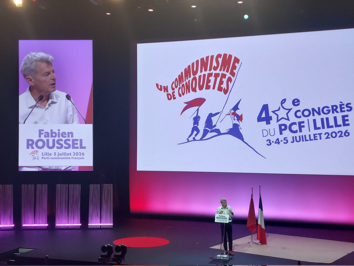 leomouren's tweet photo. 40e congrès du PCF https://t.co/KlxWcEq1ES