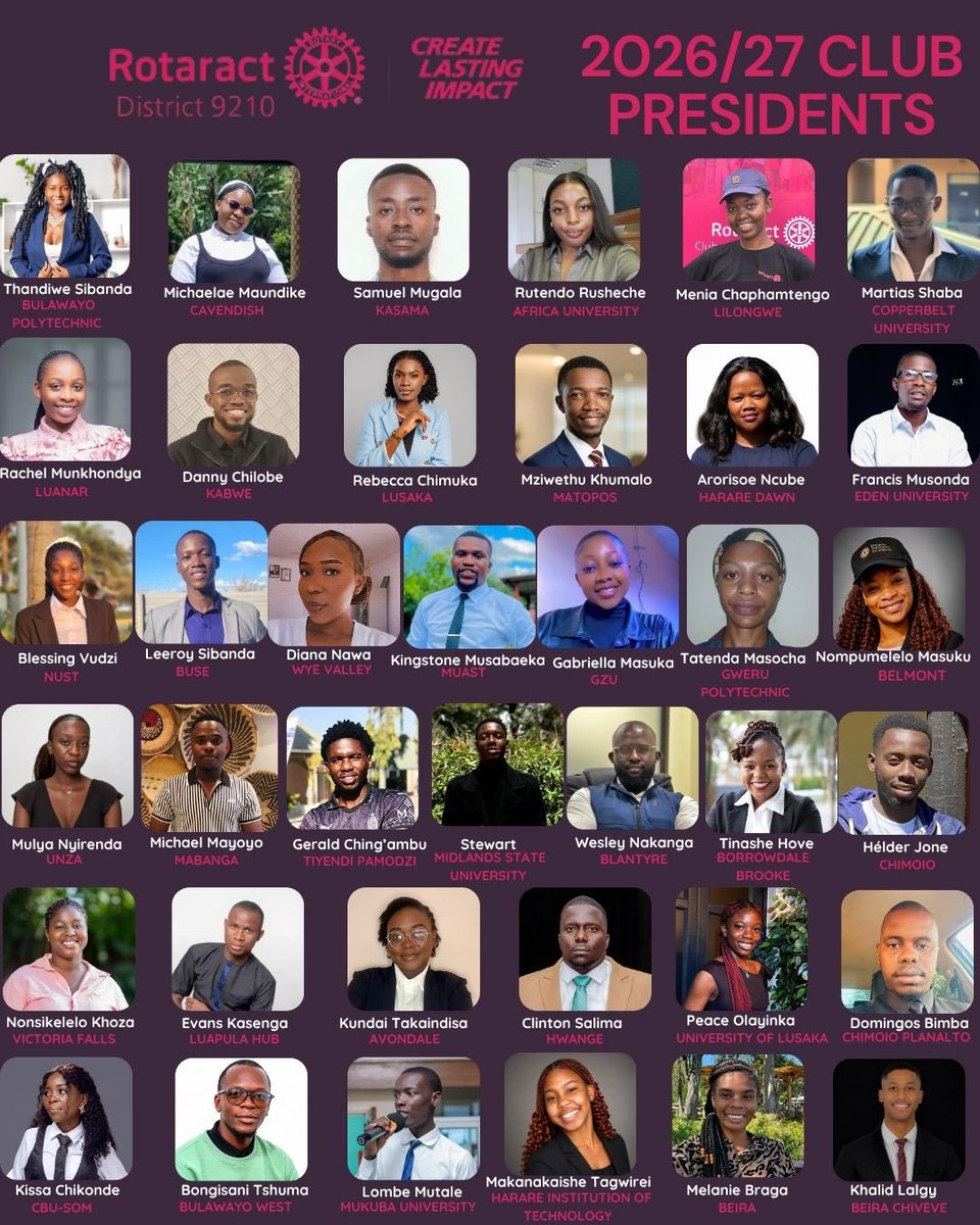 drotaract9210's tweet photo. Meet the Rotaract D9210 Club Presidents https://t.co/DLqvTsMeg5